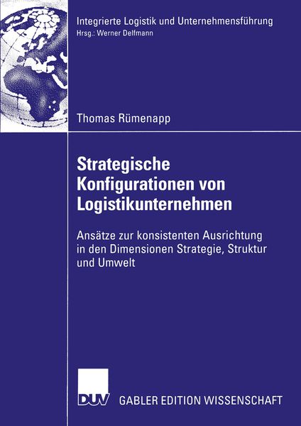 Produktbild: Strategische Konfigurationen von Logistikunternehmen