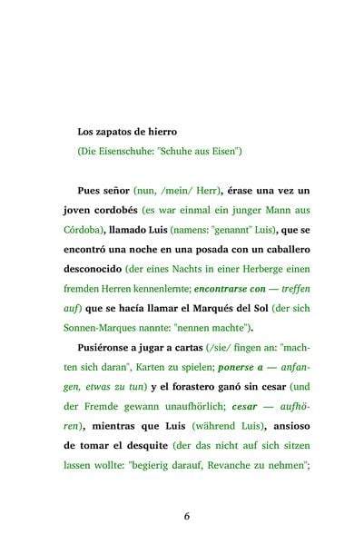 Produktbild: Los zapatos de hierro / Die Eisenschuhe (Buch + Audio-CD) - Frank-Lesemethode - Kommentierte zweisprachige Ausgabe Spanisch-Deutsch