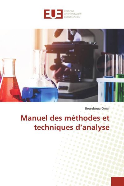 Produktbild: Manuel des m&eacute;thodes et techniques d'analyse