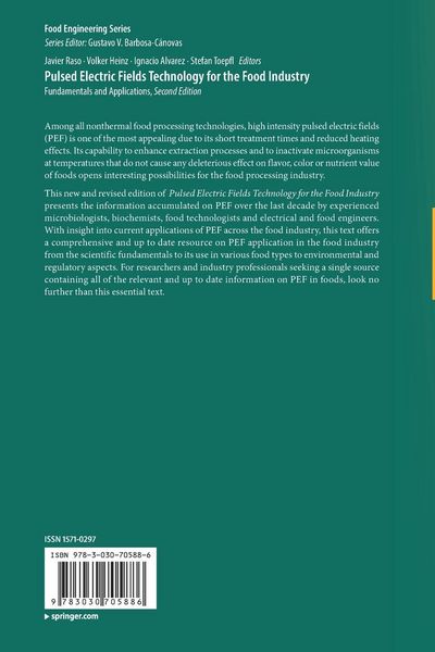 Produktbild: Pulsed Electric Fields Technology for the Food Industry