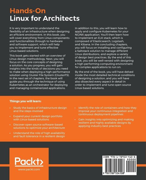 Produktbild: Hands-On Linux for Architects