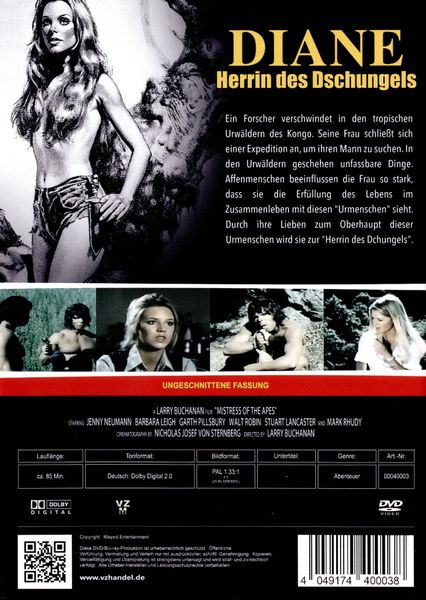 Produktbild: Diane - Herrin des Dschungels - Uncut