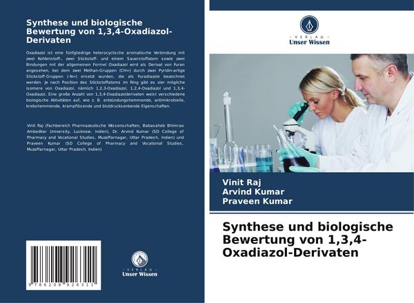 Produktbild: Synthese und biologische Bewertung von 1,3,4-Oxadiazol-Derivaten