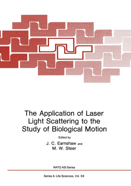 Produktbild: The Application of Laser Light Scattering to the Study of Biological Motion