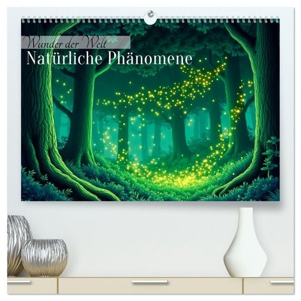 Produktbild: Wunder der Welt &ndash; Nat&uuml;rliche Ph&auml;nomene (hochwertiger Premium Wandkalender 2026 DIN A2 quer), Kunstdruck in Hochglanz