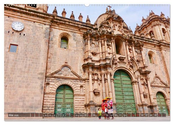 Produktbild: Peru Bolivien Chile (Wandkalender 2026 DIN A2 quer), CALVENDO Monatskalender