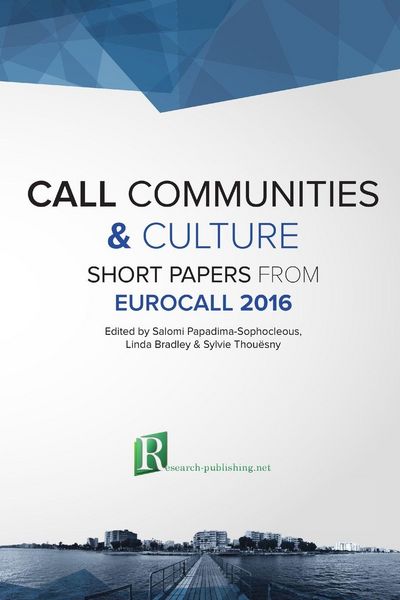 Produktbild: CALL communities and culture - short papers from EUROCALL 2016