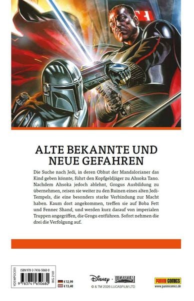 Produktbild: Star Wars (Pocket Edition): The Mandalorian Staffel II.2: Auf der Suche nach den Jedi