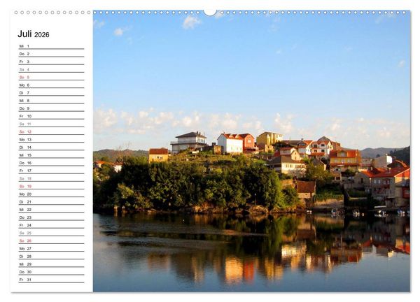 Produktbild: Camino Portugues - Jakobsweg (hochwertiger Premium Wandkalender 2026 DIN A2 quer), Kunstdruck in Hochglanz