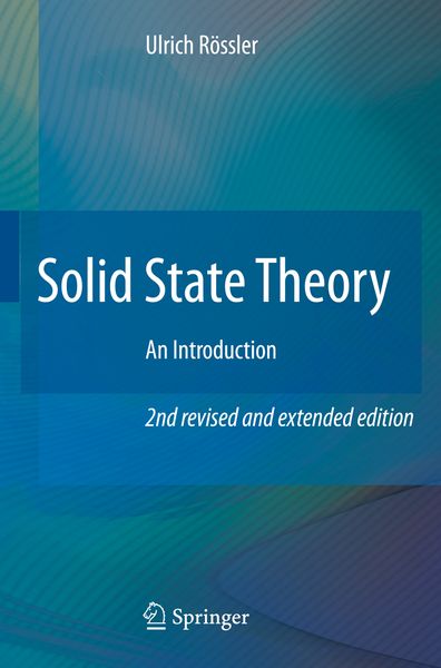 Produktbild: Solid State Theory