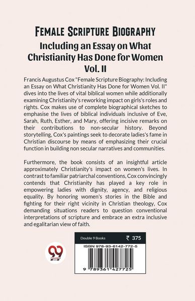 Produktbild: Female Scripture Biography Including an Essay on What Christianity Has Done for Women Vol. II