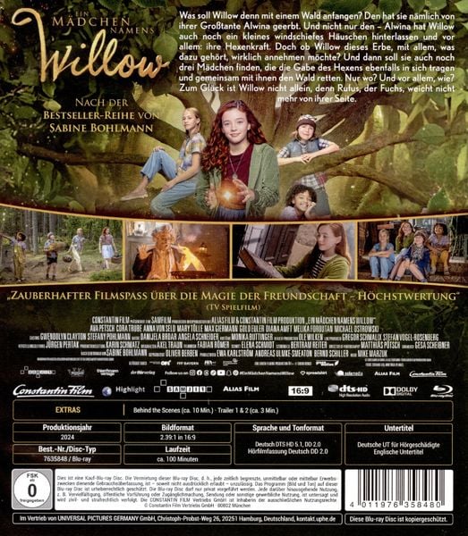 Produktbild: Ein M&auml;dchen namens Willow