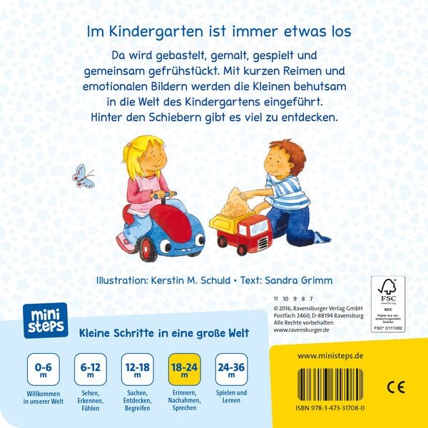 Produktbild: Ministeps Was passiert im Kindergarten? - ab 18 Monate