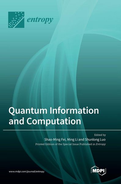 Produktbild: Quantum Information and Computation