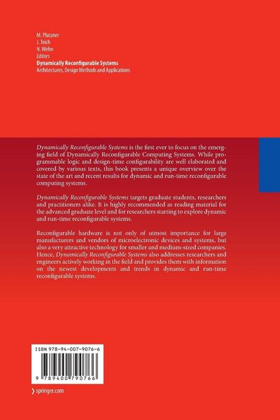 Produktbild: Dynamically Reconfigurable Systems