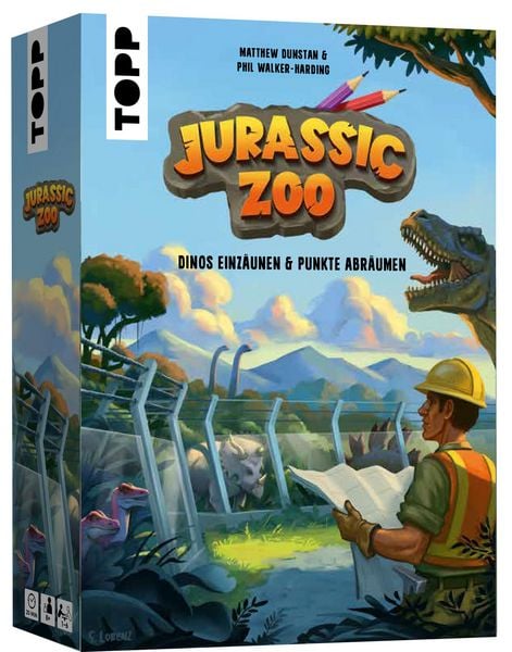 Produktbild: Jurassic Zoo &ndash; Dinos einz&auml;unen & Punkte abr&auml;umen