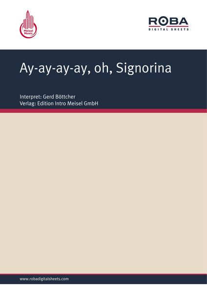 Produktbild: Ay-ay-ay-ay, oh, Signorina
