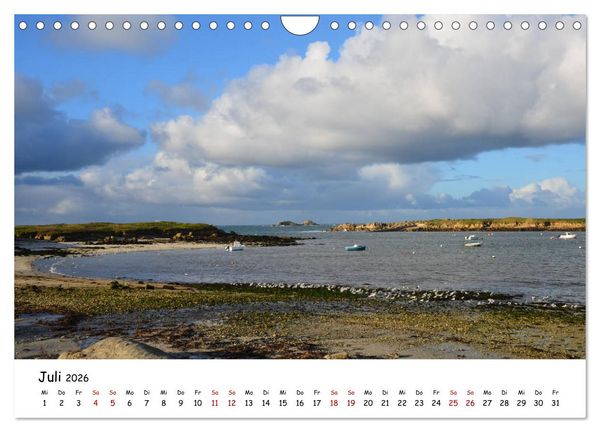 Produktbild: Bretagne. D&eacute;partement Finist&egrave;re - C&ocirc;te des Abers (Wandkalender 2026 DIN A4 quer), CALVENDO Monatskalender
