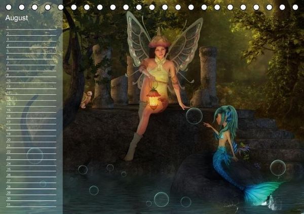 Produktbild: Elfenlichter (Tischkalender immerw&auml;hrend DIN A5 quer)