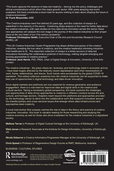 Produktbild: Data-Driven Innovation in the Creative Industries
