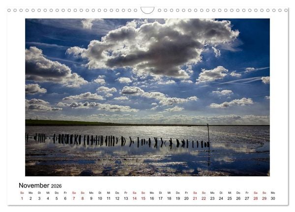 Produktbild: Friedrichskoog Spitze (Wandkalender 2026 DIN A3 quer), CALVENDO Monatskalender