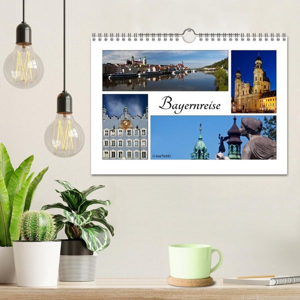 Produktbild: Bayernreise (Wandkalender 2026 DIN A4 quer), CALVENDO Monatskalender