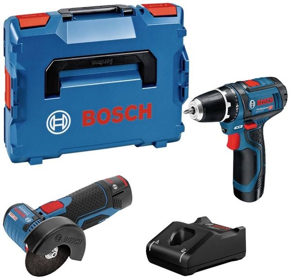 Bosch Professional 0615990N2U Werkzeugset Akkugeräte, Elektriker, Heimwerker, KFZ, Profi