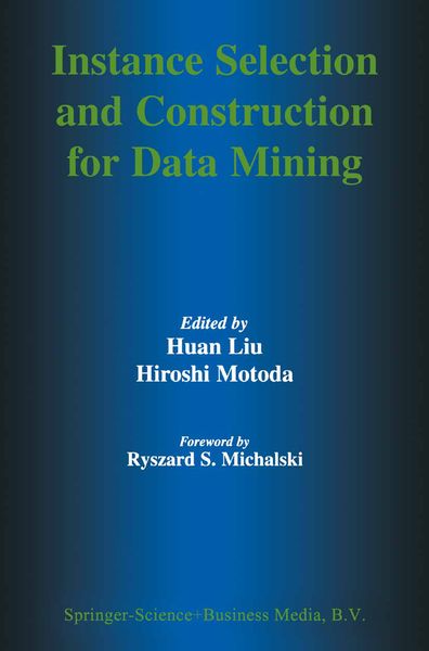 Produktbild: Instance Selection and Construction for Data Mining