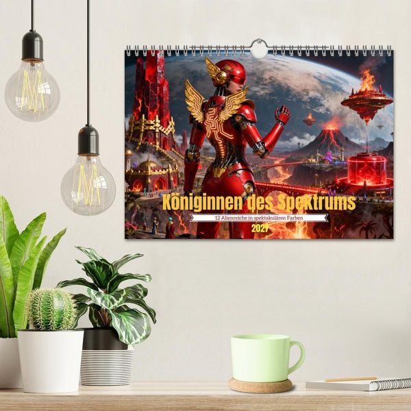 Produktbild: K&ouml;niginnen des Spektrums (Wandkalender 2027 DIN A4 quer), CALVENDO Monatskalender