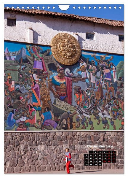 Produktbild: Peru - Kultur - Menschen - Natur (Wandkalender 2026 DIN A4 hoch), CALVENDO Monatskalender