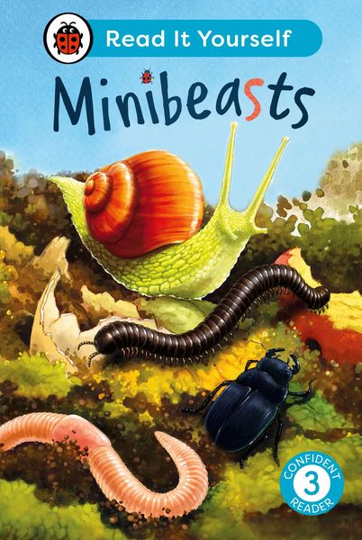 Produktbild: Minibeasts: Read It Yourself - Level 3 Confident Reader