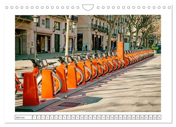 Produktbild: Barcelona - ein Traumreiseziel (Wandkalender 2026 DIN A4 quer), CALVENDO Monatskalender