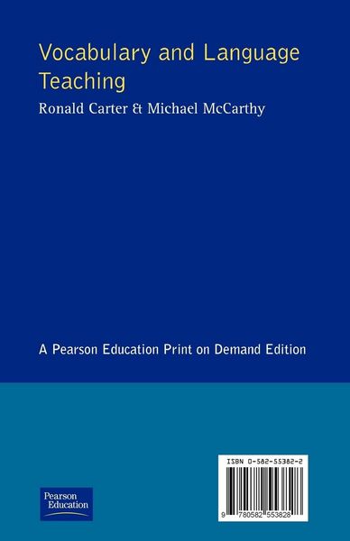 Produktbild: Vocabulary and Language Teaching