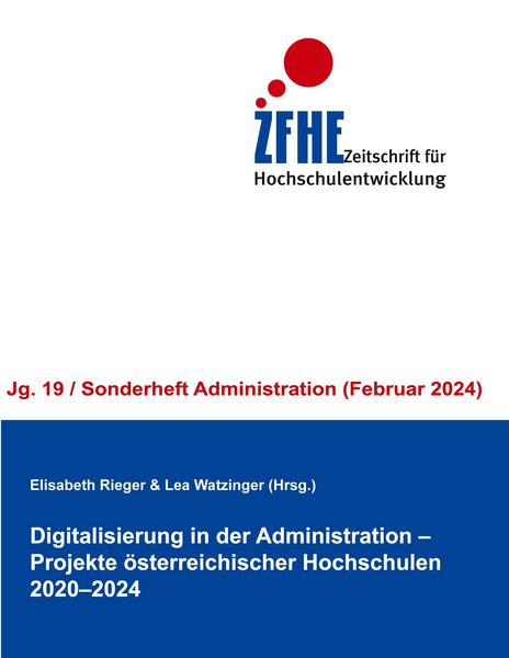 Produktbild: Digitalisierung in der Administration - Projekte &ouml;sterreichischer Hochschulen 2020-2024