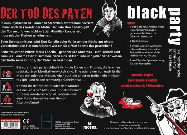 Produktbild: black party Der Tod des Paten