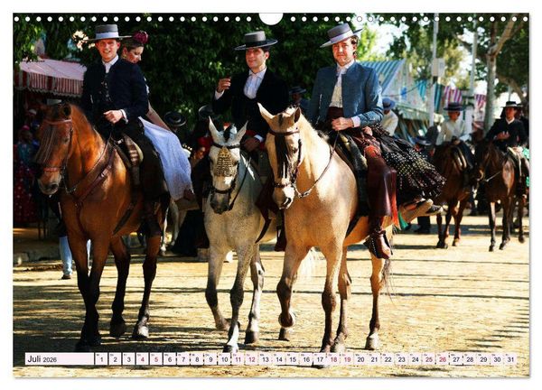 Produktbild: Feria de Abril (Wandkalender 2026 DIN A3 quer), CALVENDO Monatskalender