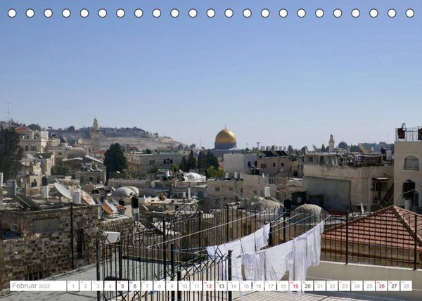 Produktbild: Tiferet Jerusalem - Jerusalems Glanz (Tischkalender 2022 DIN A5 quer)