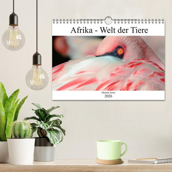 Produktbild: Afrika - Welt der Tiere (Wandkalender 2026 DIN A4 quer), CALVENDO Monatskalender