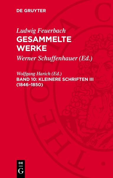 Produktbild: Kleinere Schriften III (1846&ndash;1850)