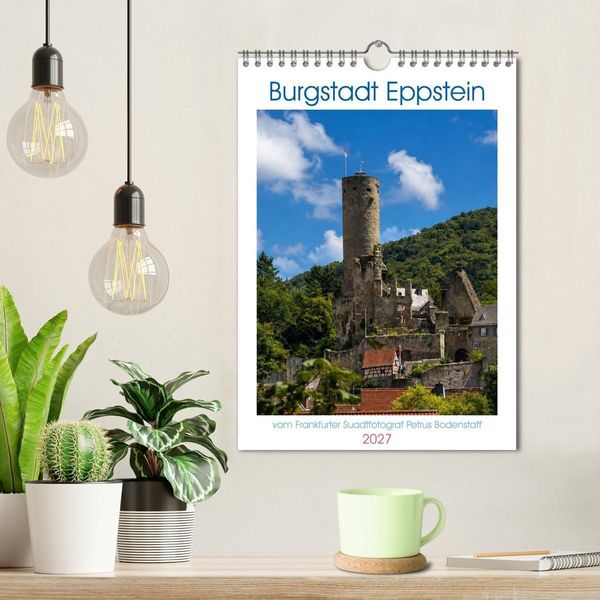 Produktbild: Burgstadt Eppstein (Wandkalender 2027 DIN A4 hoch), CALVENDO Monatskalender