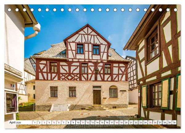 Produktbild: Herrstein - Perle des Hunsr&uuml;cks (Tischkalender 2026 DIN A5 quer), CALVENDO Monatskalender