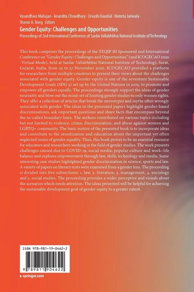 Produktbild: Gender Equity: Challenges and Opportunities