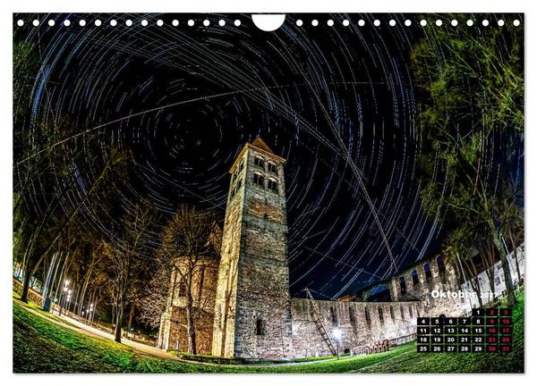 Produktbild: Sternspuren &uuml;ber Bad Hersfeld (Wandkalender 2027 DIN A4 quer), CALVENDO Monatskalender