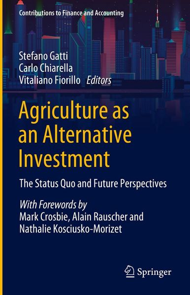 Produktbild: Agriculture as an Alternative Investment