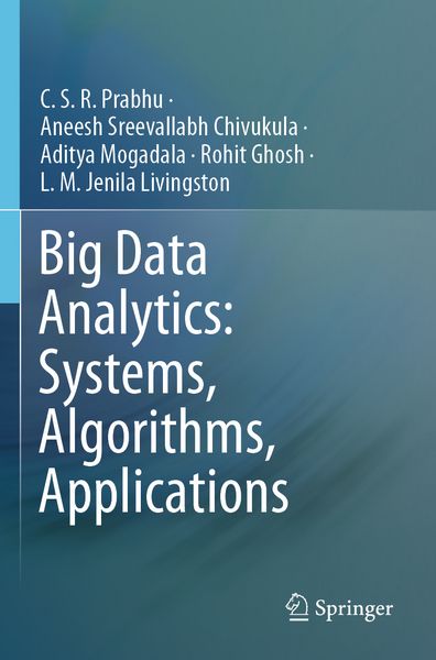Produktbild: Big Data Analytics: Systems, Algorithms, Applications