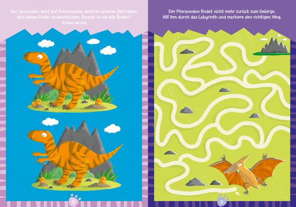 Produktbild: Einfach r&auml;tseln! F&uuml;r Kindergarten-Kids. Dinos