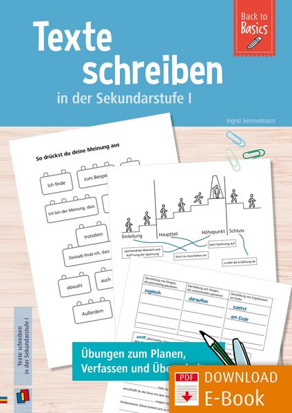 Produktbild: Texte schreiben in der Sekundarstufe I
