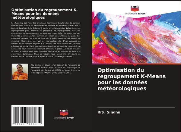 Produktbild: Optimisation du regroupement K-Means pour les donn&eacute;es m&eacute;t&eacute;orologiques