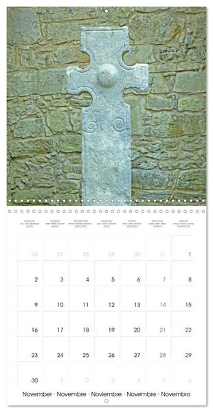 Produktbild: Celtic Crosses in Ireland (Wall Calendar 2026 12 &times; 12 Inch) CALVENDO 12 Month Wall Calendar