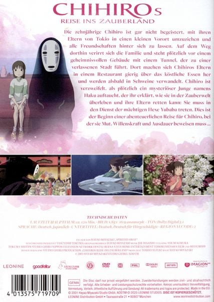 Chihiros Reise ins Zauberland - White Edition
